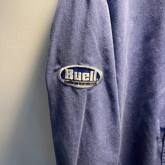 Men's Harley-Davidson Buell Long Sleeve Button Down Shirt - Picture 4 of 5